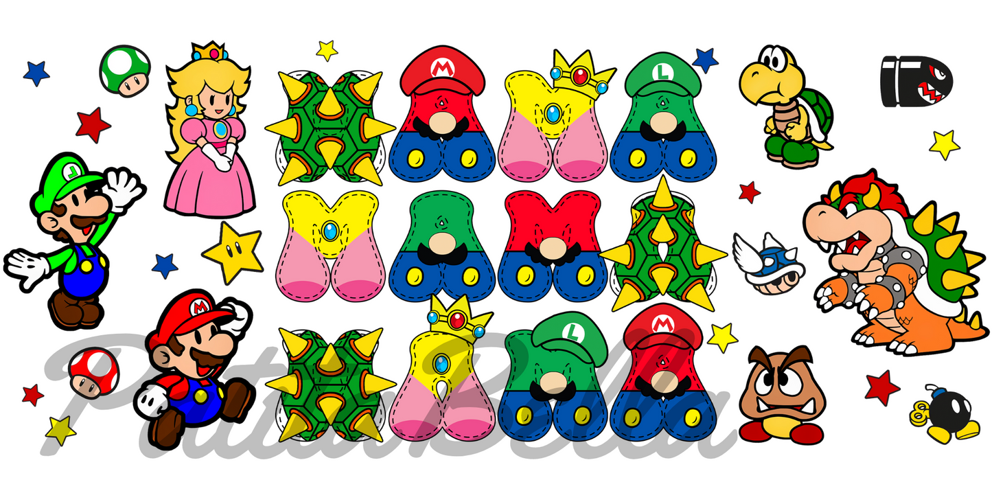 Q7 Mama Plomero sticker de vinil para vaso de 16 oz