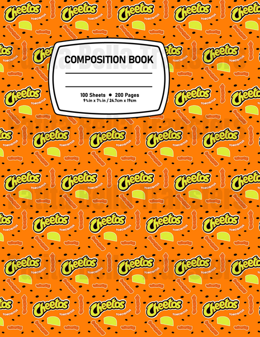 F41 Sticker Vinil Para composition notebook (8.5 x 11in)