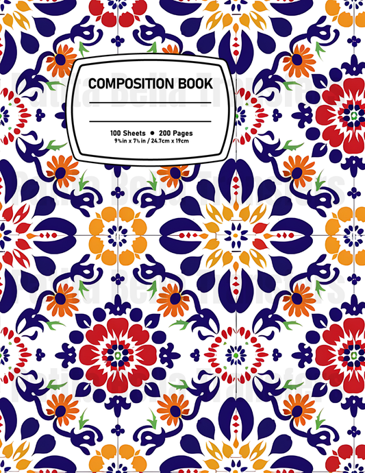 F25 Sticker Vinil Para composition notebook (8.5 x 11in)