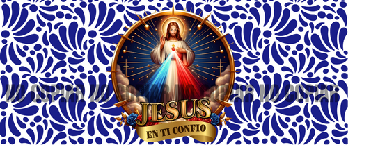 C120 Jesus transfer sublimacion para taza