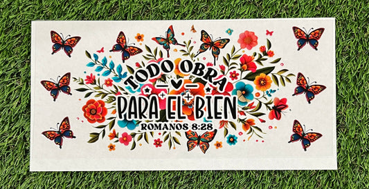 U82 UVDTF PARA VASO DE 16 Oz