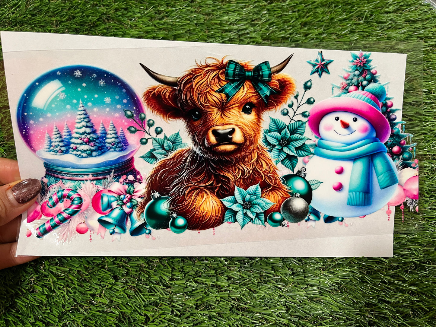 U72 UVDTF Para vaso de 16oz