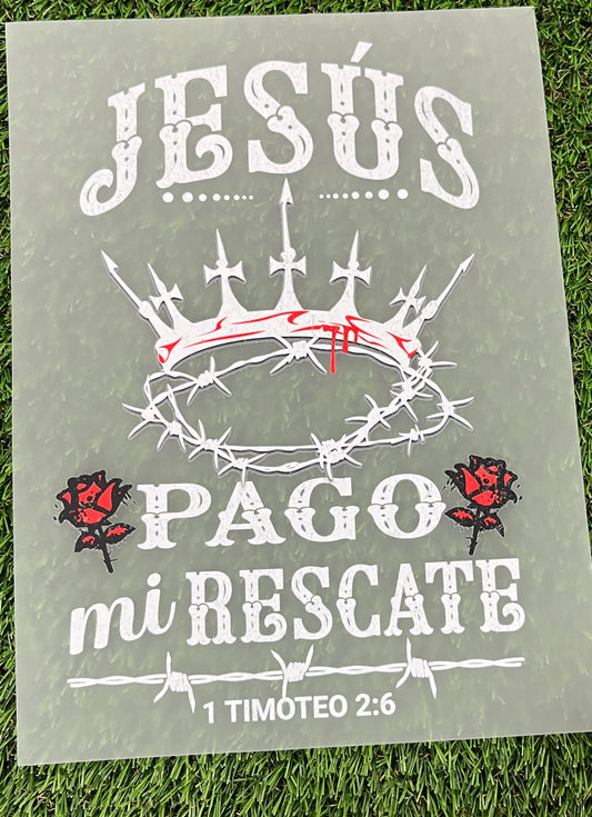 M112 DTF  transfer para playera