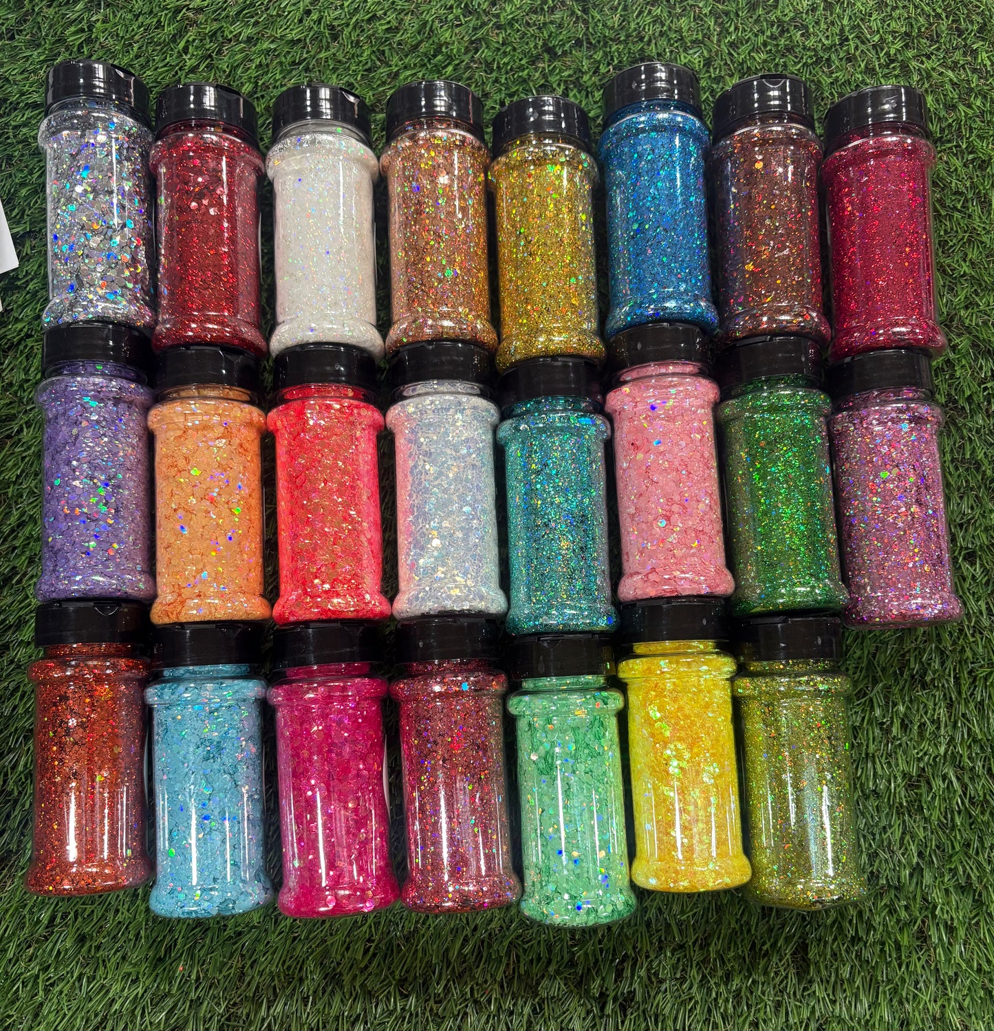 Paquete 23 glitters 2oz