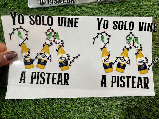 U80 UVDTF Para vaso de 16oz