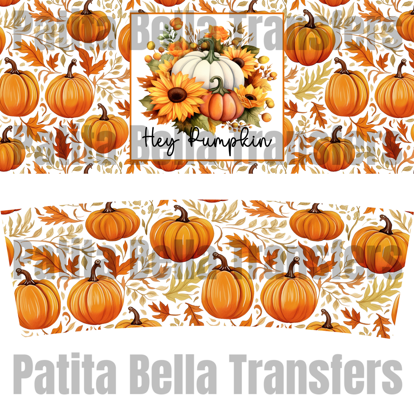H13 OTOÑO transfer para sublimacion tumbler de 40oz