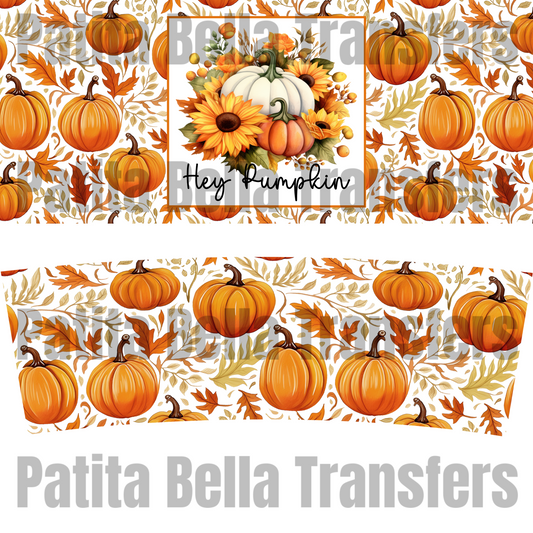 H13 OTOÑO transfer para sublimacion tumbler de 40oz