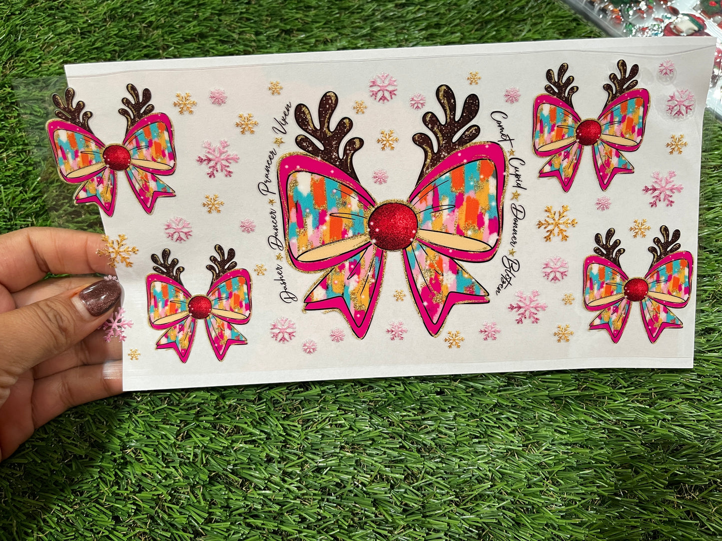 U113 UVDTF Para vaso de 16oz