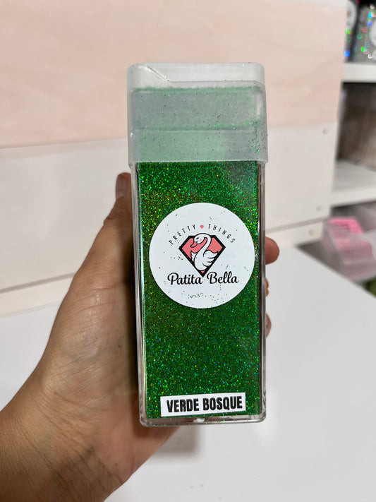 Verde Bosque Extra Fino Glitter