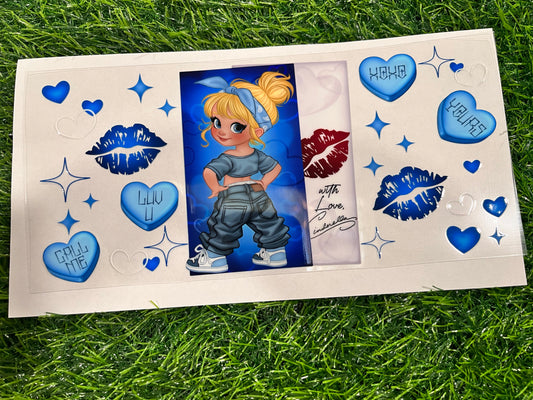 U4 UVDTF PARA VASO DE 16 OZ