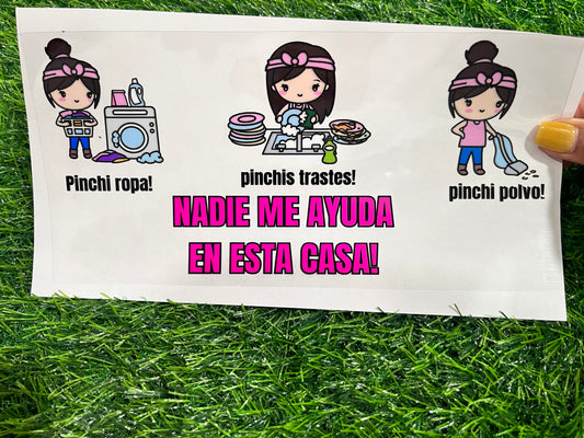 U80  UVDTF PARA VASO DE 16 OZ