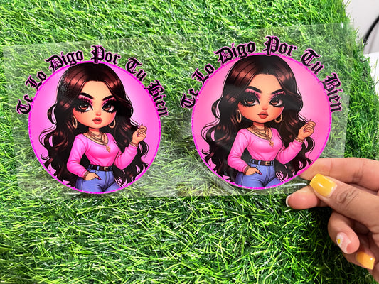 U81 UVDTF PARA VASO DE 16 OZ