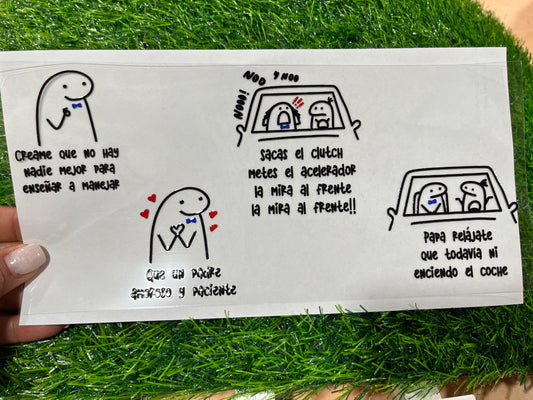 U90 UVDTF PARA VASO DE 16 OZ