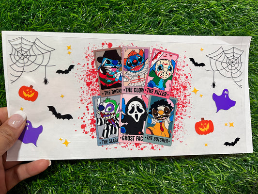 U124 UVDTF PARA VASO DE 16 Oz