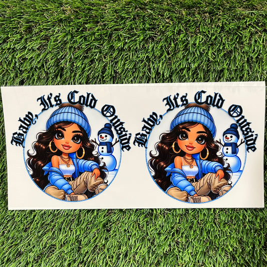 U61 UVDTF Para vaso de 16oz