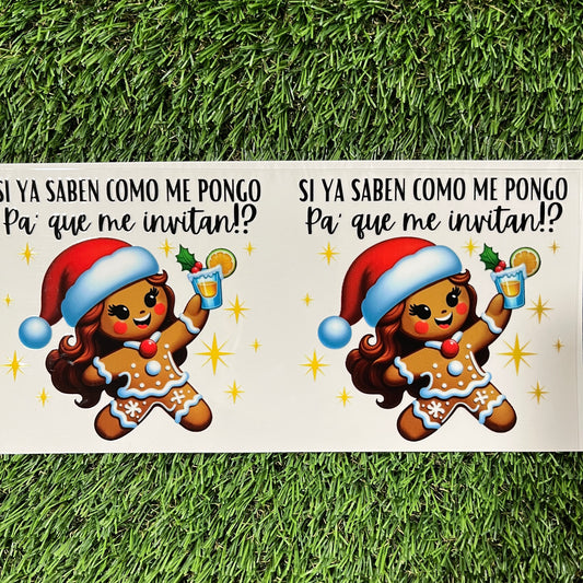 U84 UVDTF Para vaso de 16oz