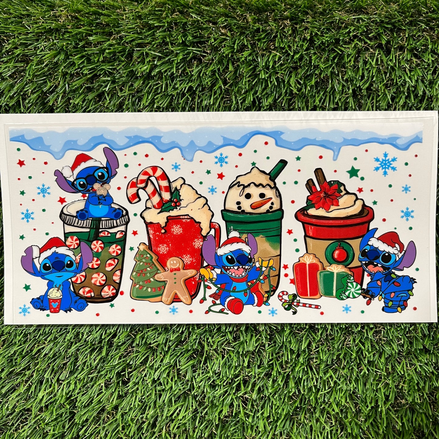 U109 UVDTF Para vaso de 16oz