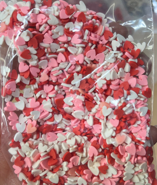 SP9 CORAZON Sprinkles de Polimero bolsita de 15 gr